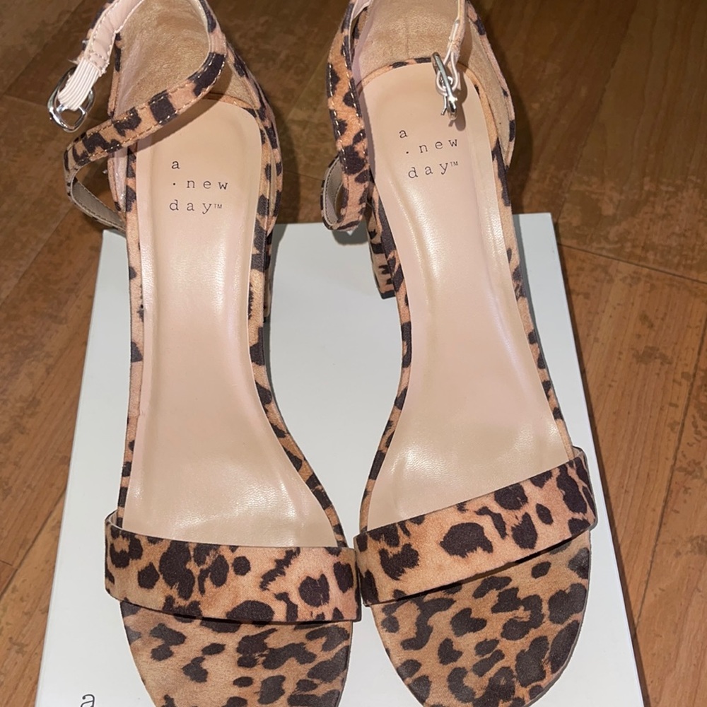 A New Day leopard Heels
